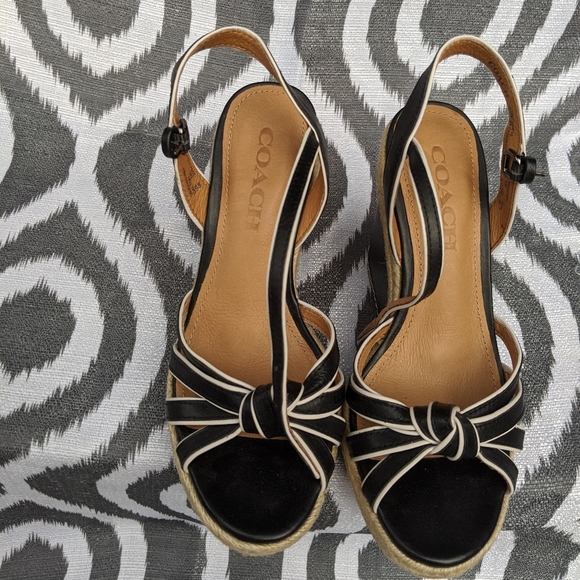 Coach Wedges - Picture 2 of 6